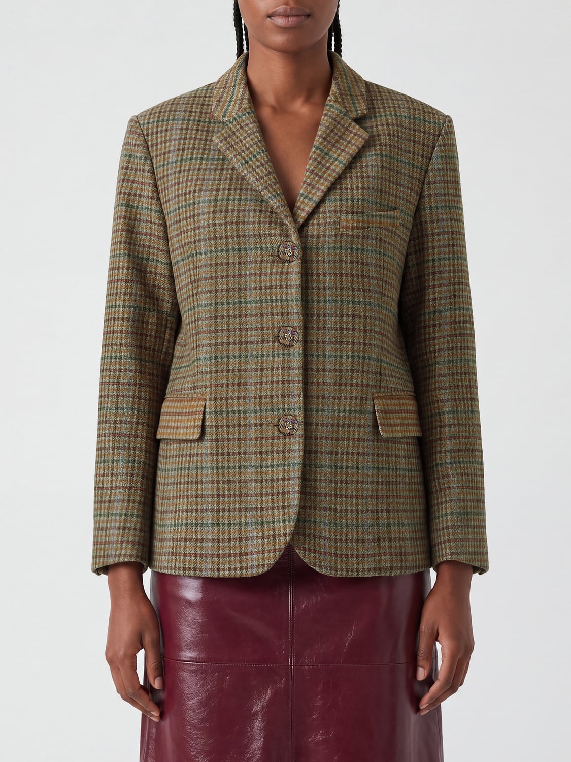 GANNI JACKET: Jacket woman Ganni, Multicolor - Img 1