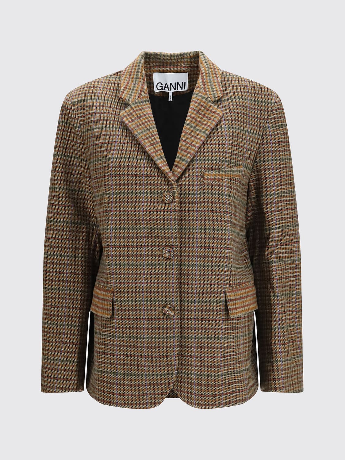 GANNI JACKET: Jacket woman Ganni, Multicolor - Img 2