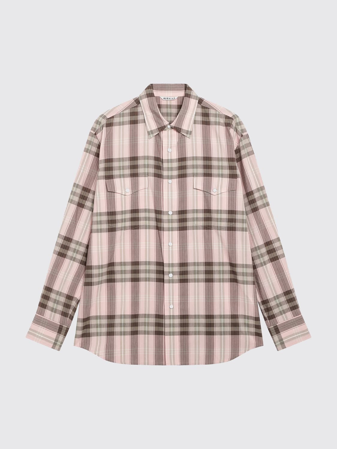 AURALEE CAMISA: Camisa hombre Auralee, Rosa - Img 2