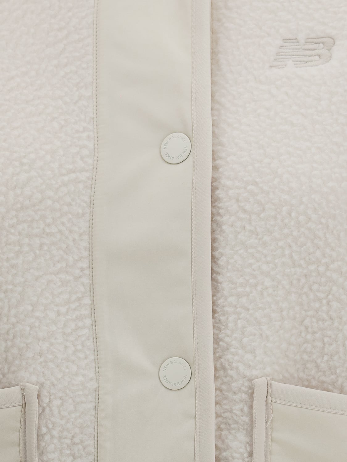 NEW BALANCE CHAQUETA: Chaqueta mujer New Balance, Beige - Img 4