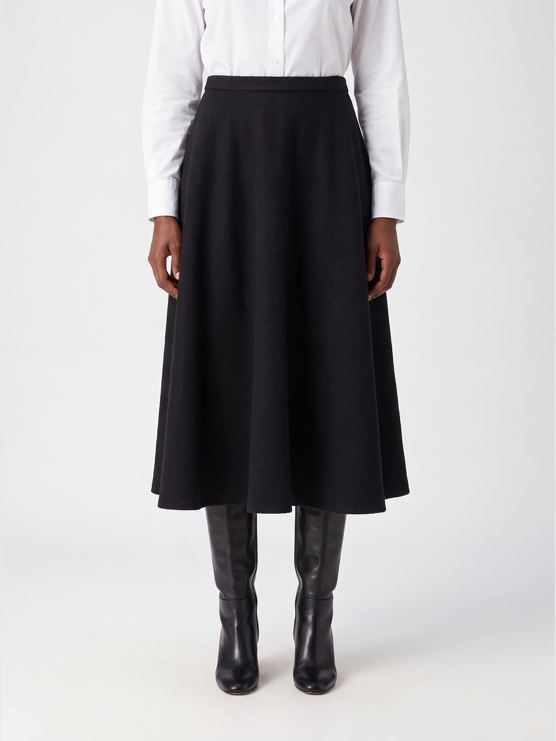 LARDINI FALDA: Falda mujer Lardini, Negro - Img 1