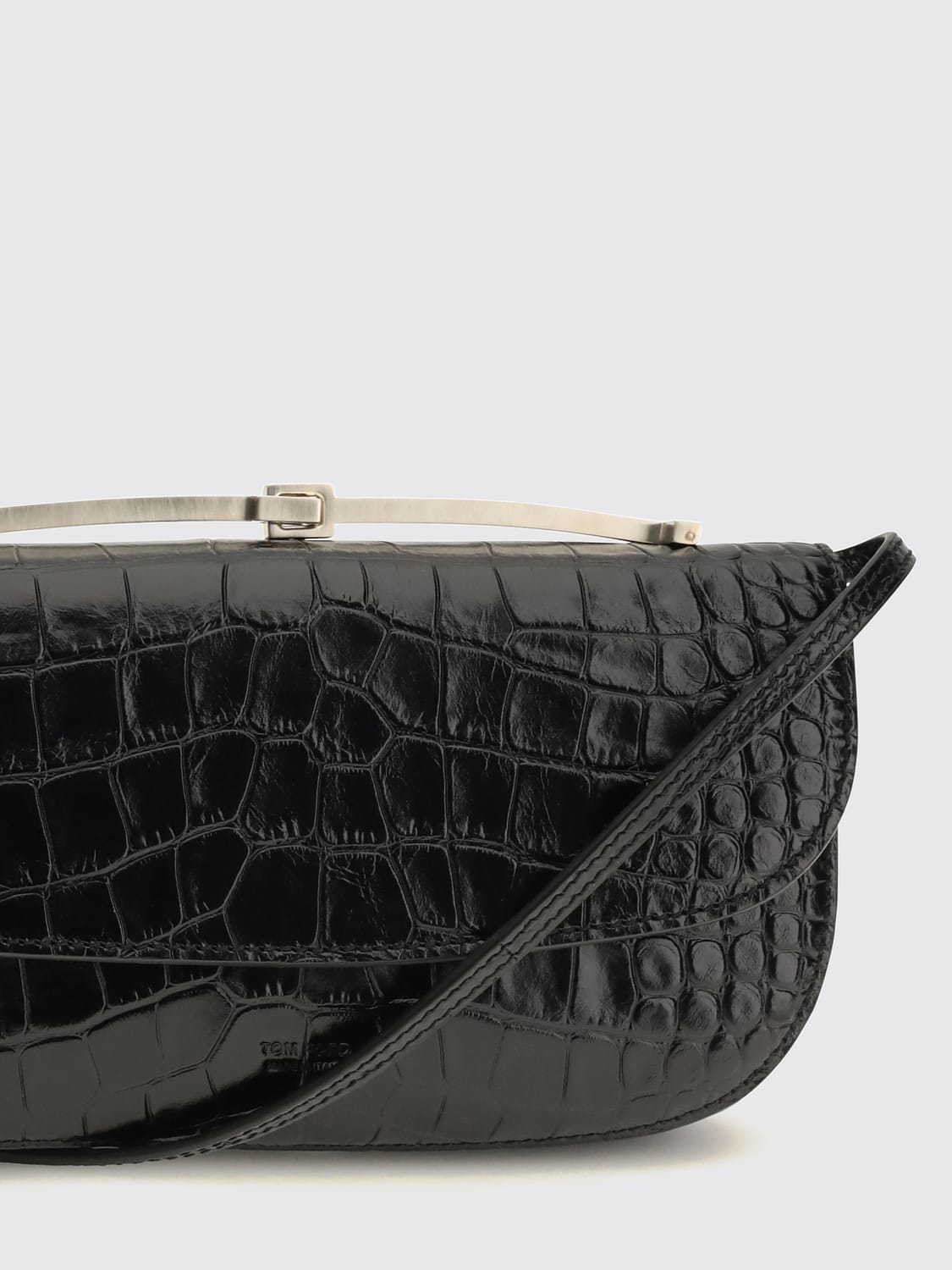 TOM FORD BORSA A SPALLA: Borsa a spalla donna Tom Ford, Nero - Img 4