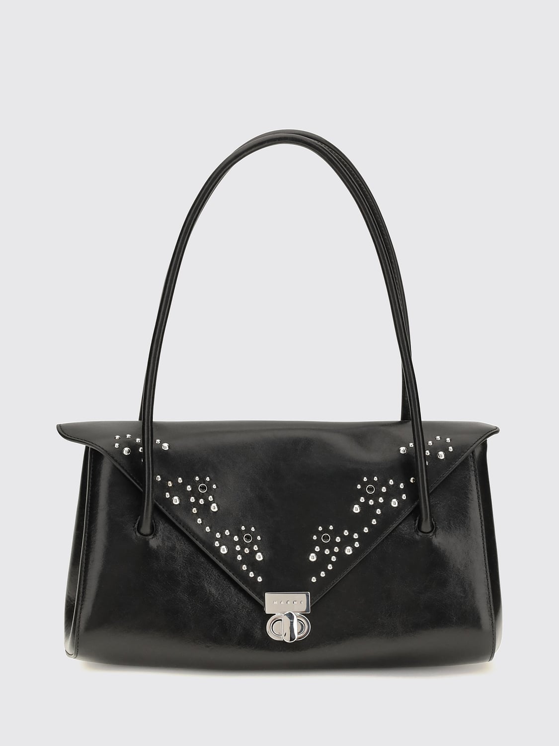 MARNI BORSA A SPALLA: Borsa a spalla donna Marni, Nero - Img 1