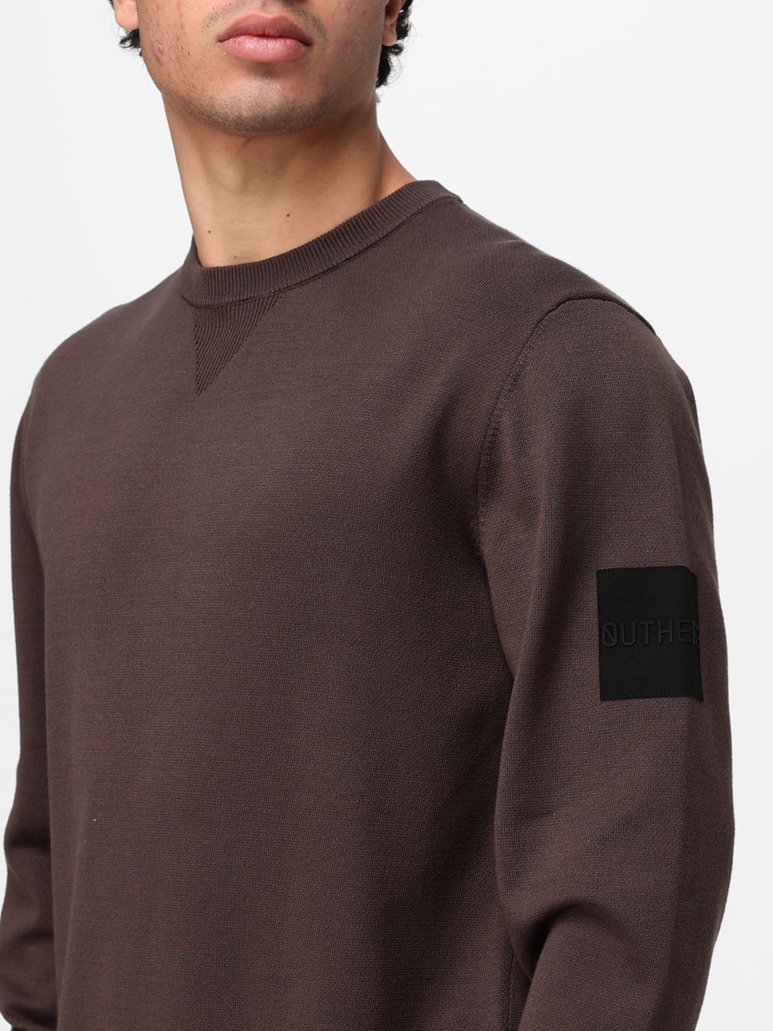 OUTHERE PULLOVER: Pullover herren Outhere, Kaffee Braun - Img 3