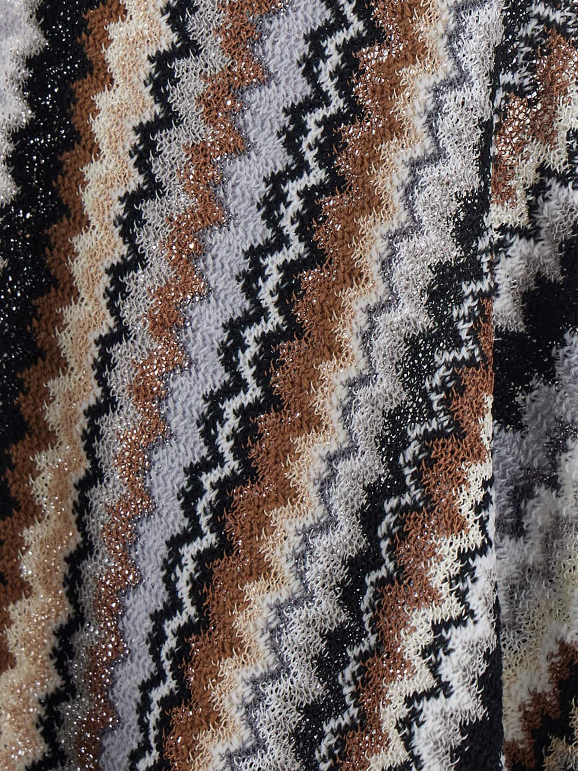 MISSONI SCARF: Scarf woman Missoni, Brown - Img 2