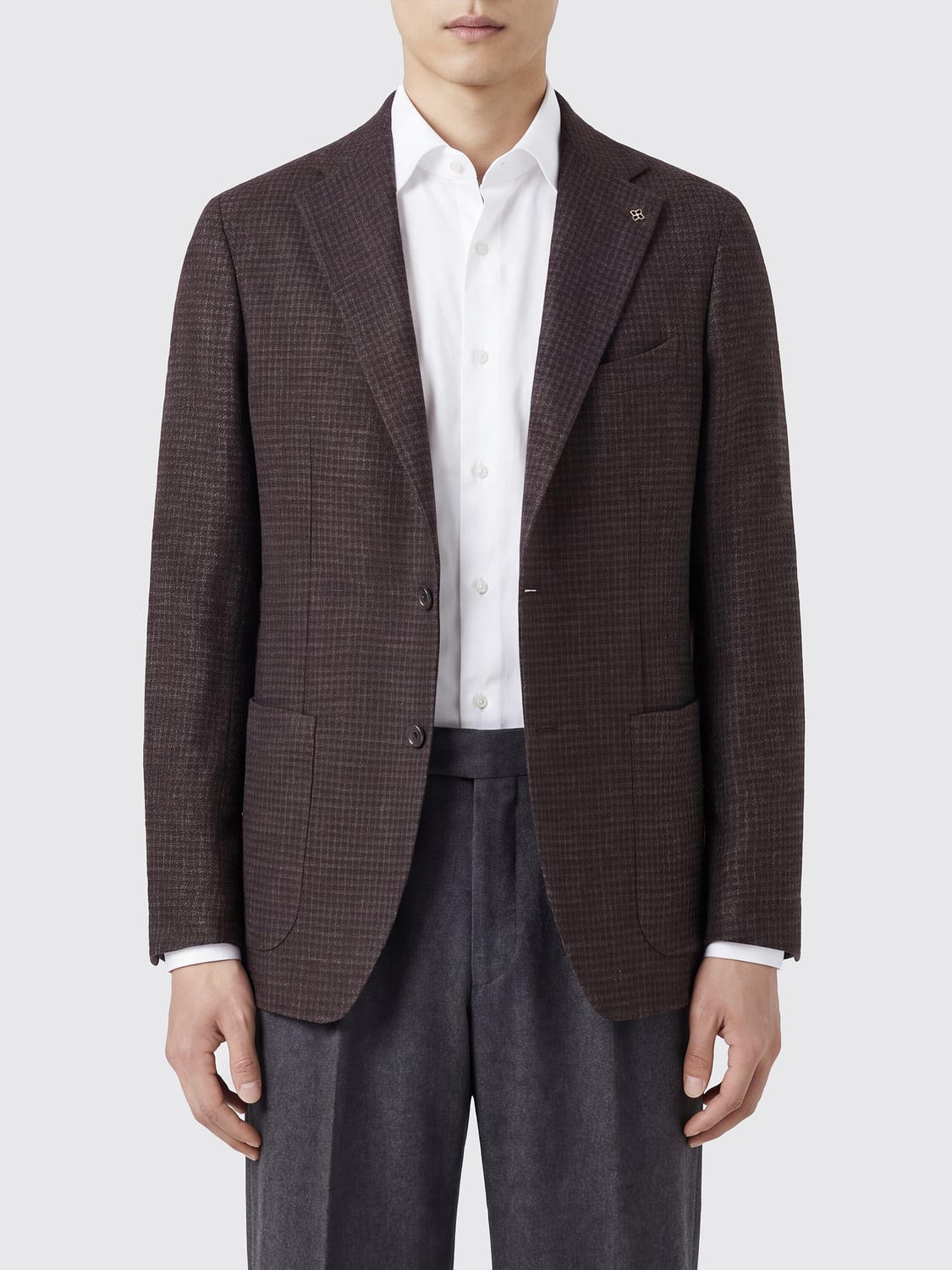 TAGLIATORE JACKET: Jacket men Tagliatore, Brown - Img 1