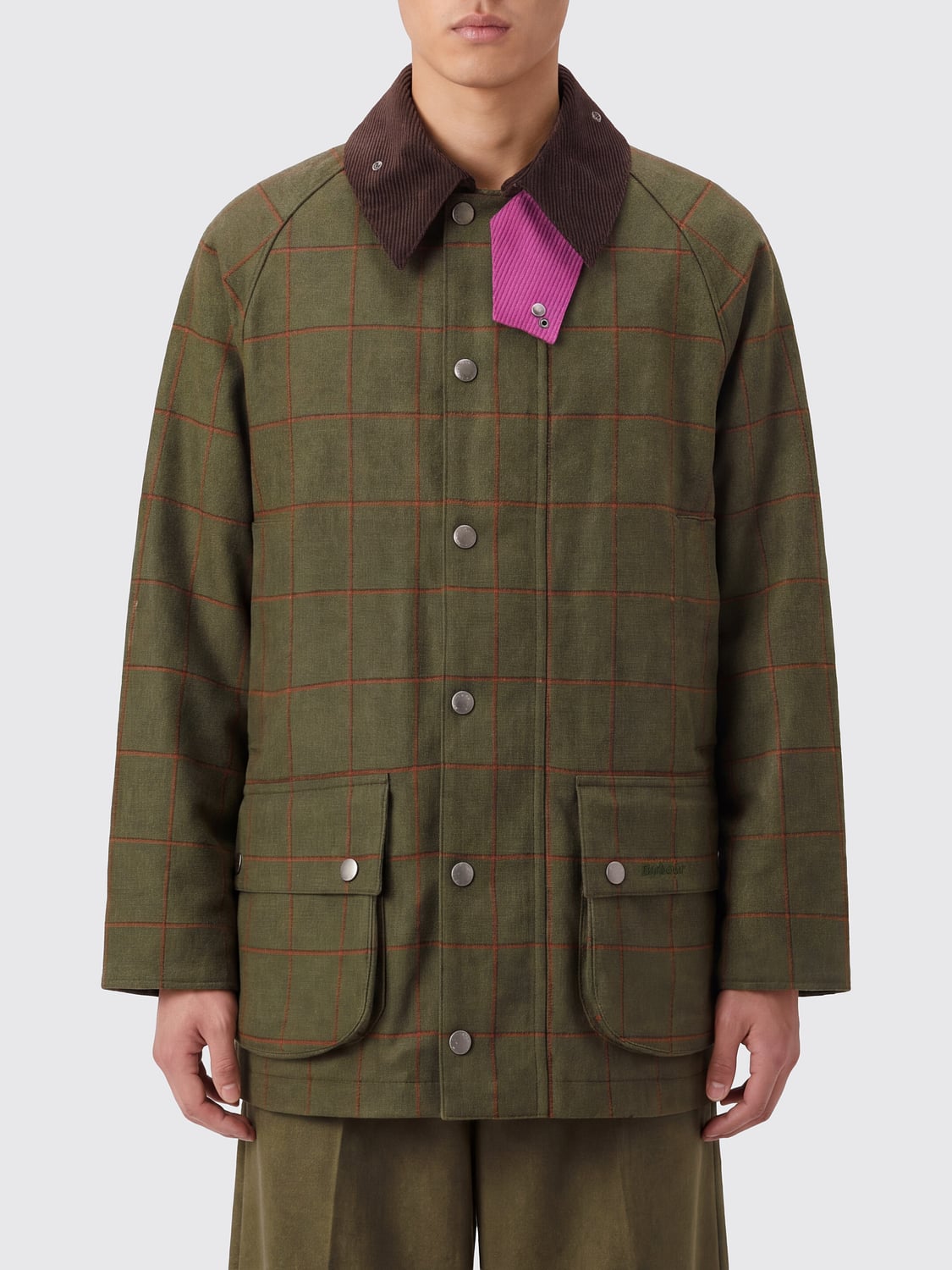 BARBOUR JACKET: Jacket men Barbour, Olive - Img 1
