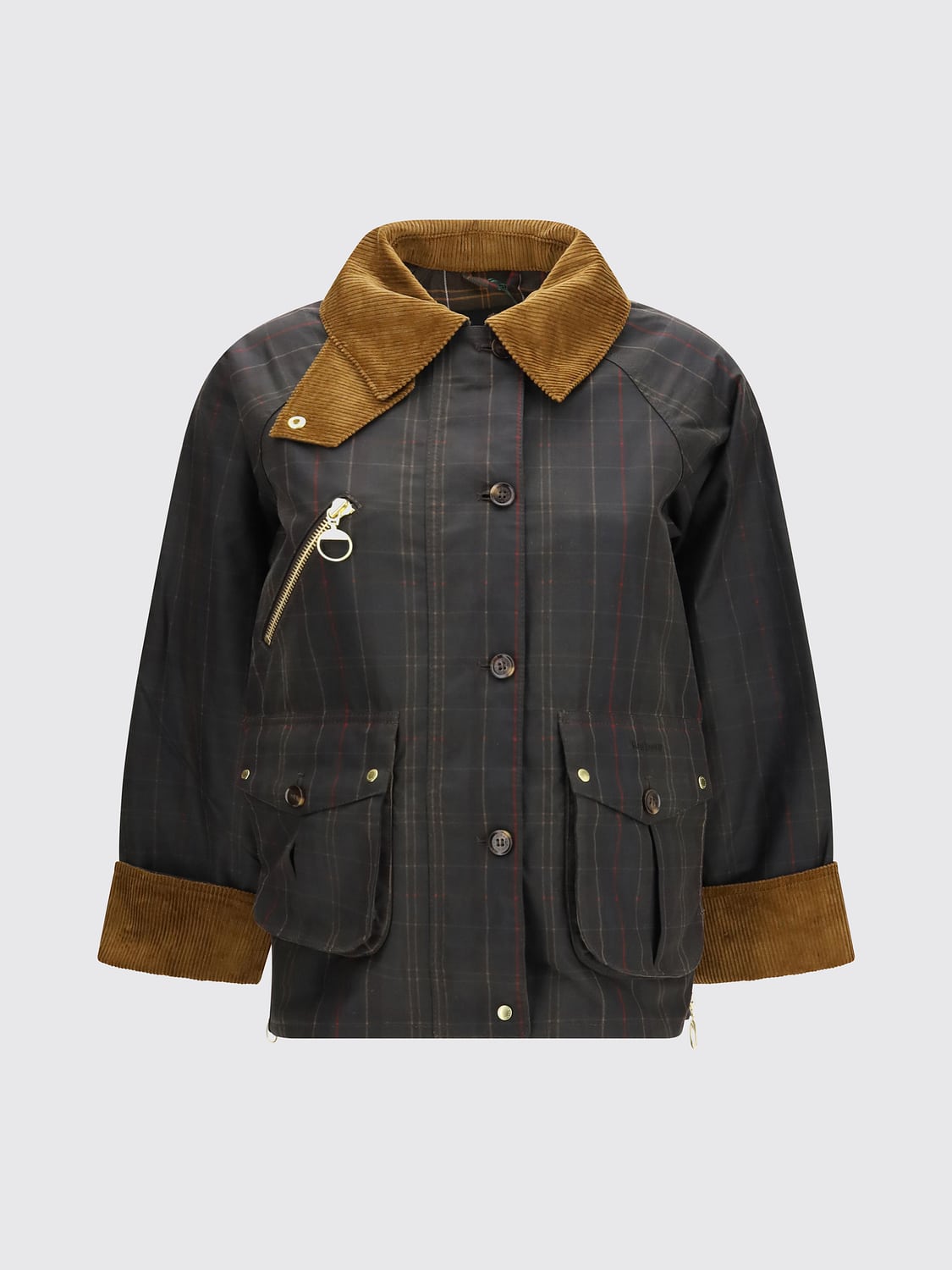 BARBOUR JACKET: Jacket woman Barbour, Olive - Img 2