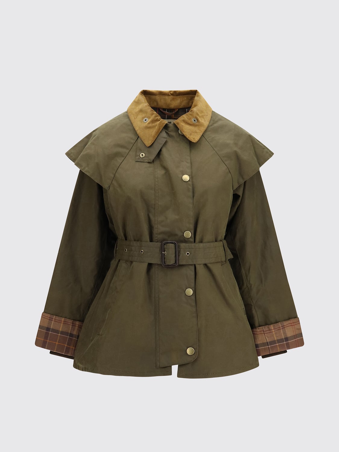 BARBOUR JACKET: Jacket woman Barbour, Military - Img 2