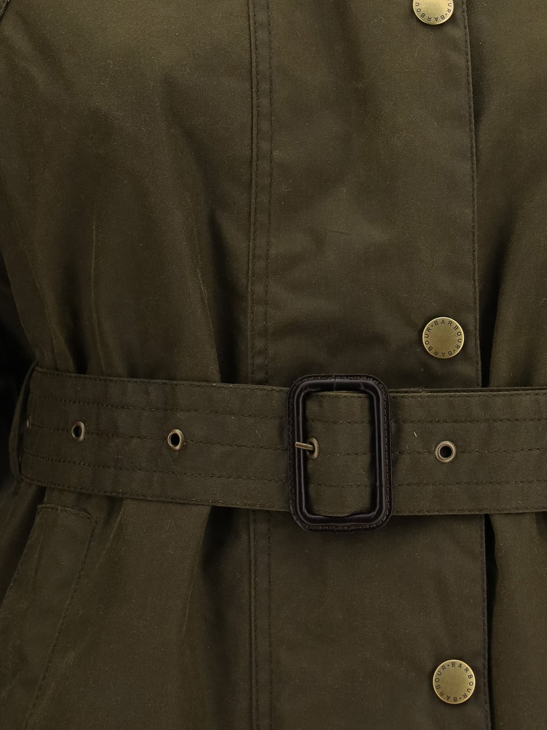 BARBOUR JACKET: Jacket woman Barbour, Military - Img 4