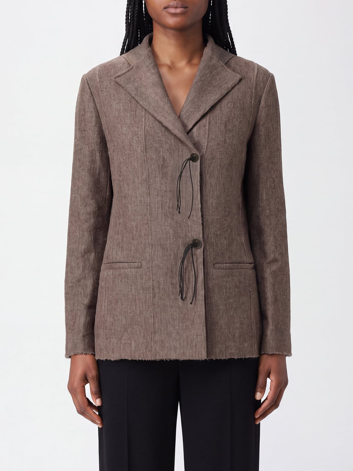 GIORGIO ARMANI CHAQUETA: Chaqueta mujer Giorgio Armani, Camello - Img 1