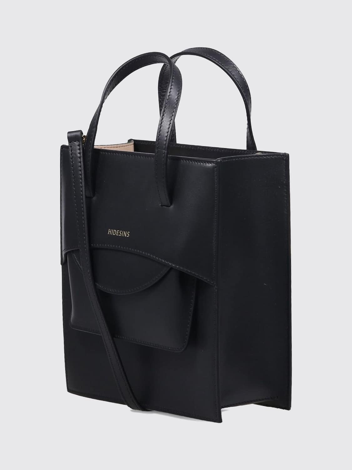 HIDESINS HANDTASCHE: Handtasche damen Hidesins, Schwarz - Img 3