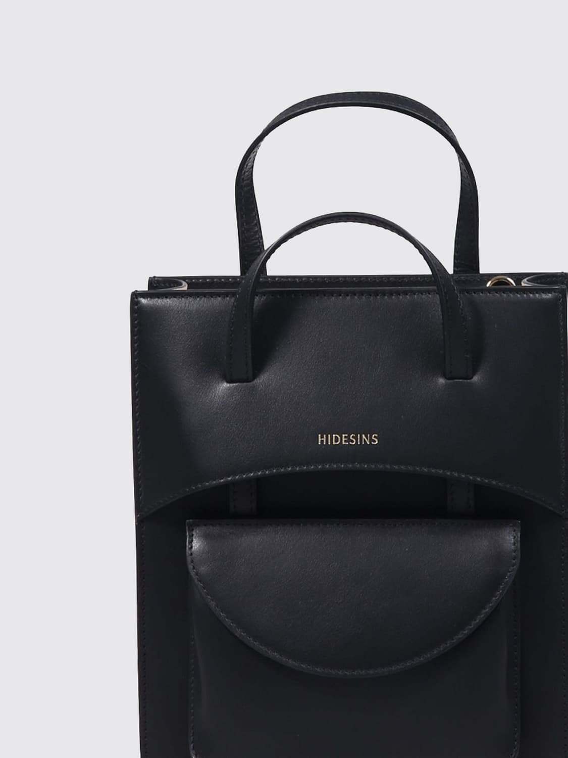 HIDESINS HANDTASCHE: Handtasche damen Hidesins, Schwarz - Img 4