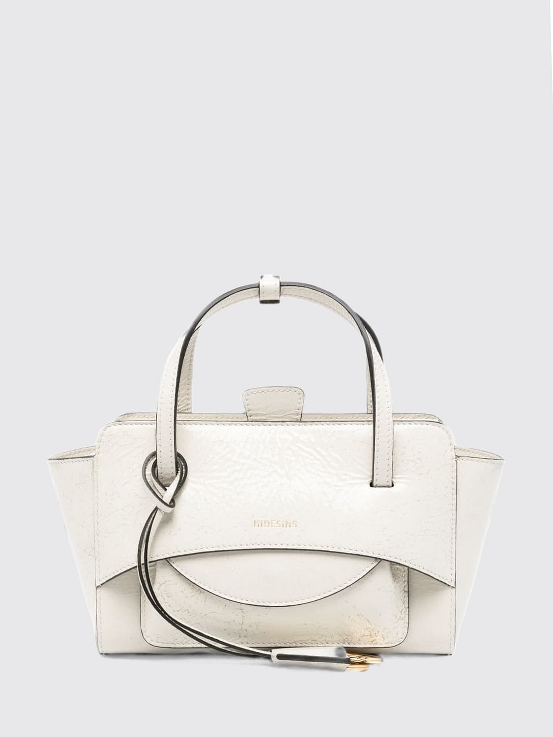 HIDESINS SHOULDER BAG: Shoulder bag woman Hidesins, White - Img 1