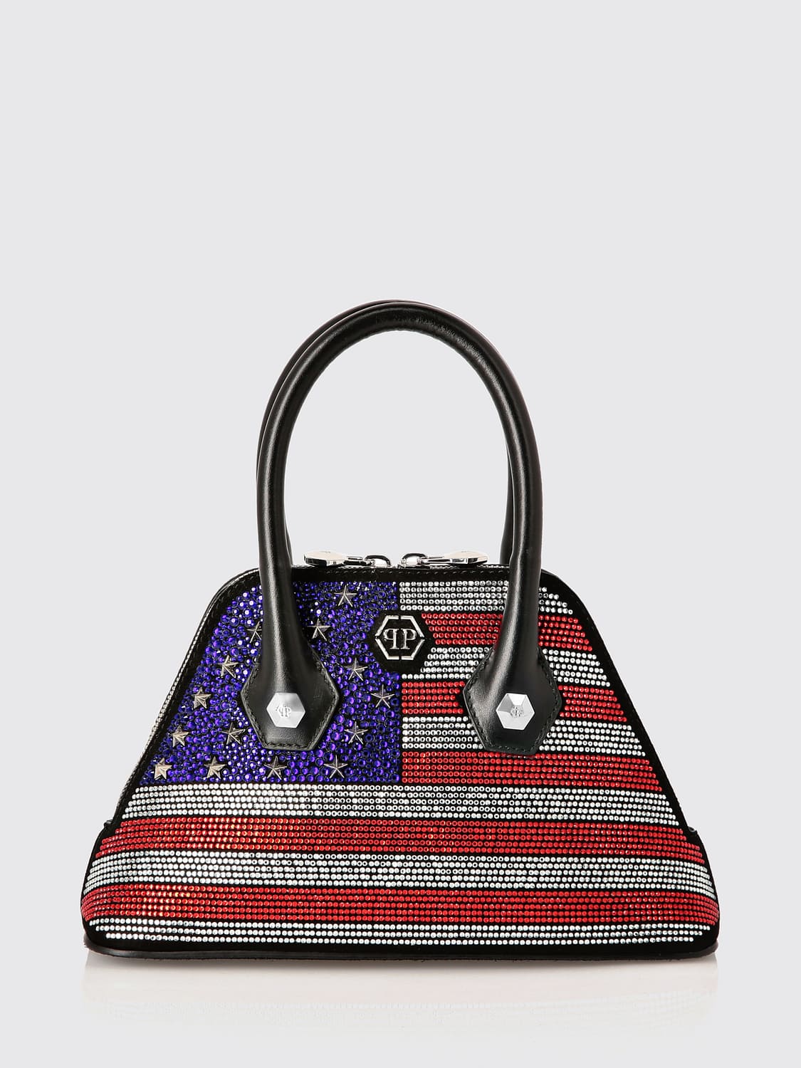 PHILIPP PLEIN BORSA A MANO: Borsa a mano donna Philipp Plein, Fantasia - Img 1