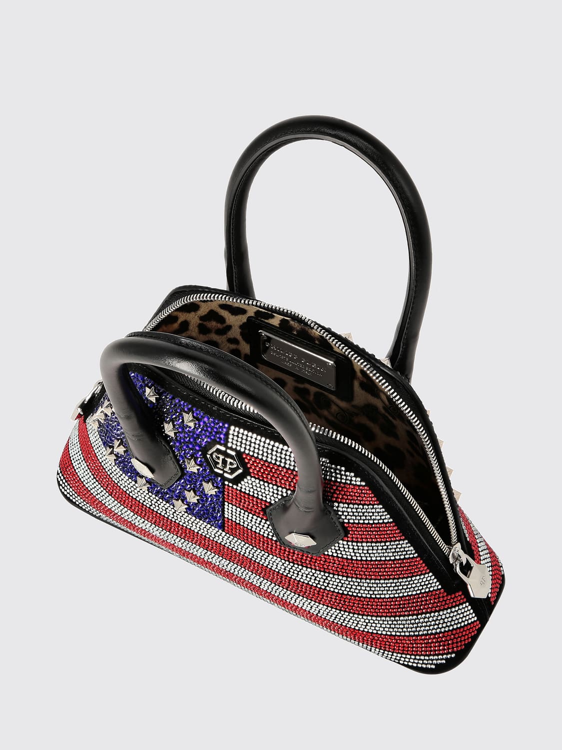 PHILIPP PLEIN BORSA A MANO: Borsa a mano donna Philipp Plein, Fantasia - Img 5