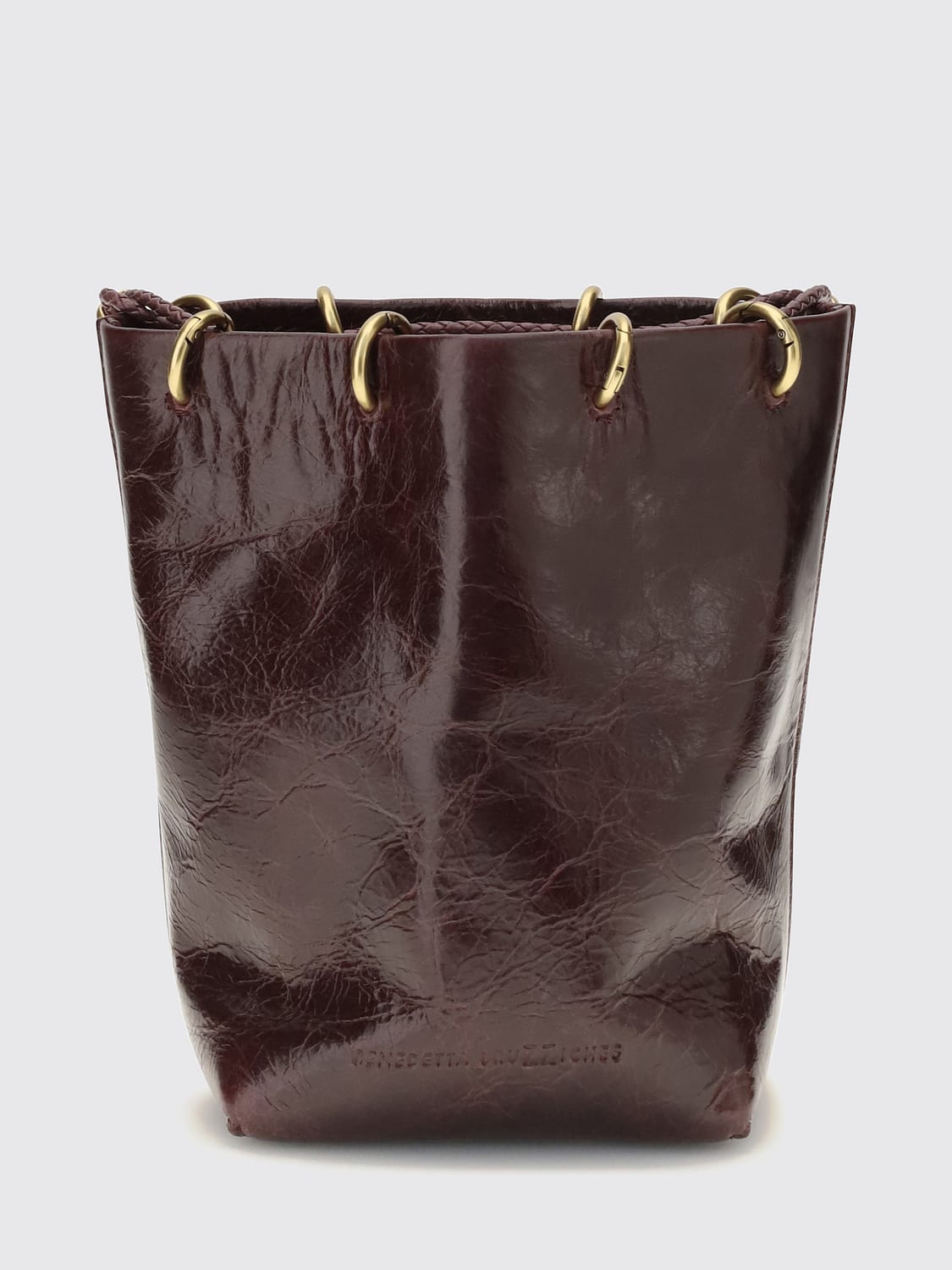 BENEDETTA BRUZZICHES BORSA A MANO: Borsa a mano donna Benedetta Bruzziches, Cacao - Img 1