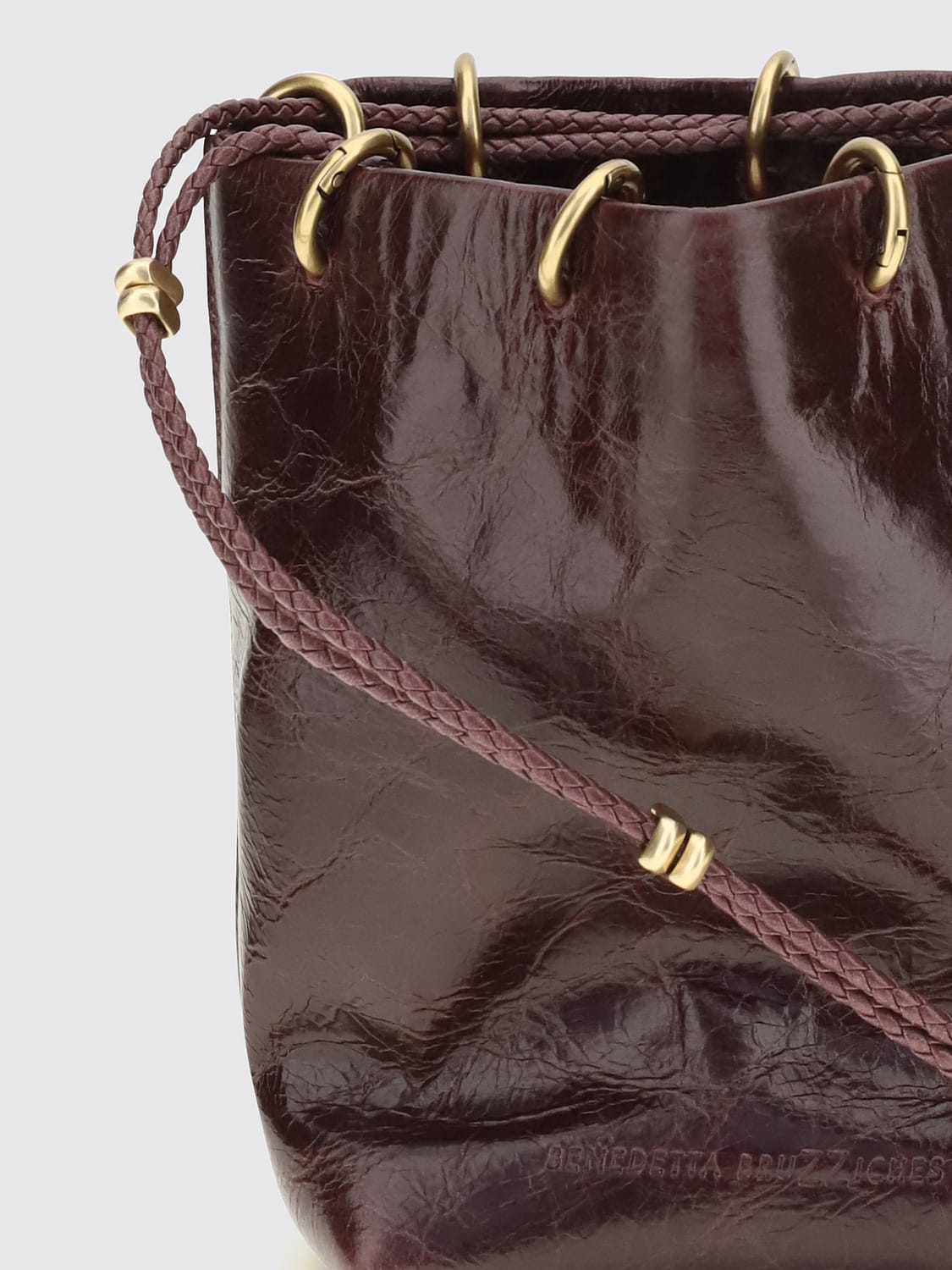 BENEDETTA BRUZZICHES BORSA A MANO: Borsa a mano donna Benedetta Bruzziches, Cacao - Img 4