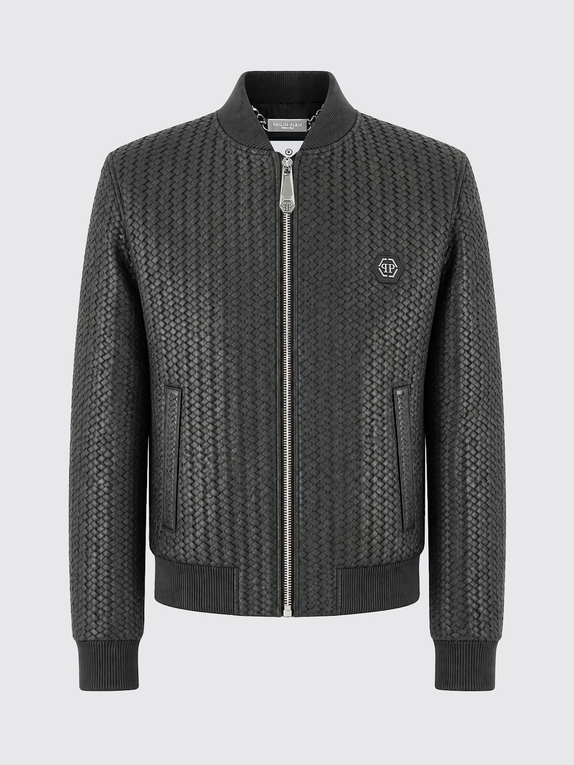 PHILIPP PLEIN 재킷: 재킷 남성 Philipp Plein, 블랙 - Img 5