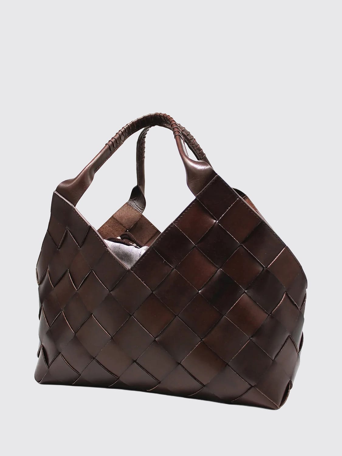 DRAGON DIFFUSION SAC BANDOULIÈRE: Sac bandoulière femme Dragon Diffusion, Marron - Img 2
