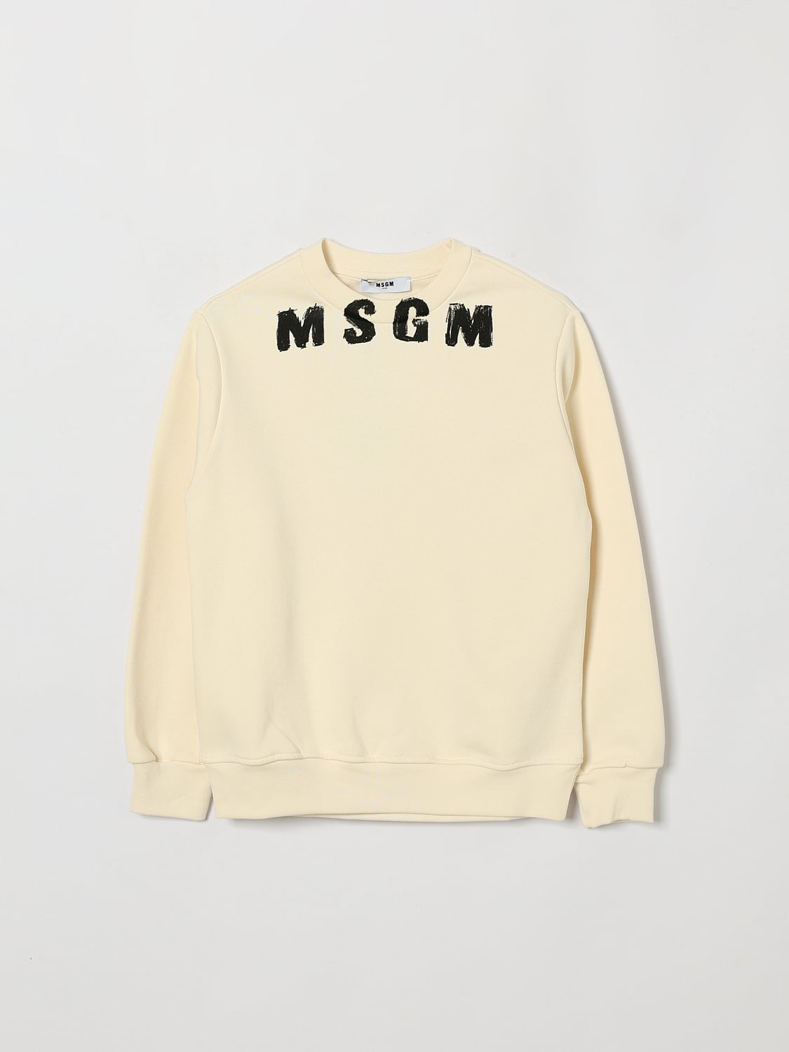 MSGM KIDS PULL: Pull enfant MSGM Kids, Crème - Img 1