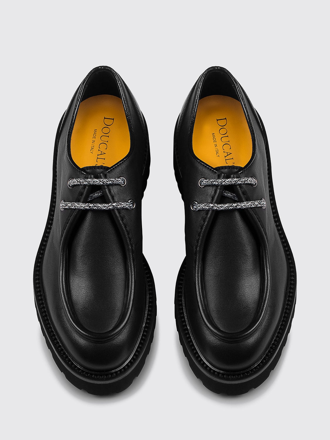 DOUCAL'S DERBIES: Derbies femme Doucal's, Noir - Img 3