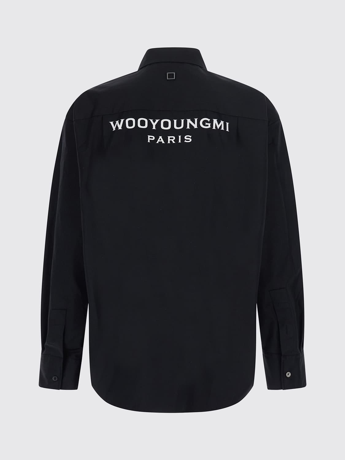 WOOYOUNGMI HEMD: Hemd herren Wooyoungmi, Schwarz - Img 3