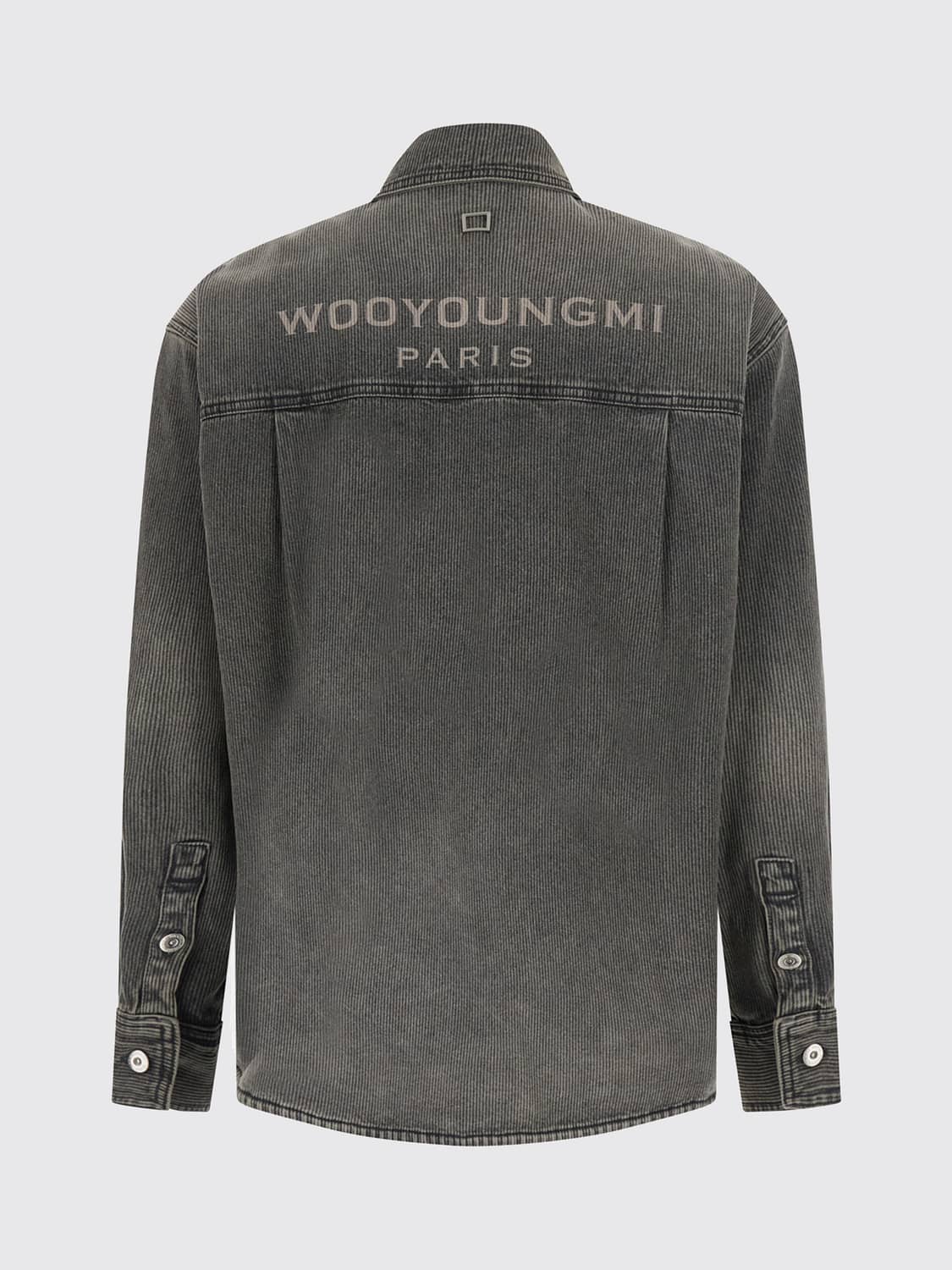 WOOYOUNGMI HEMD: Hemd herren Wooyoungmi, Grau - Img 3