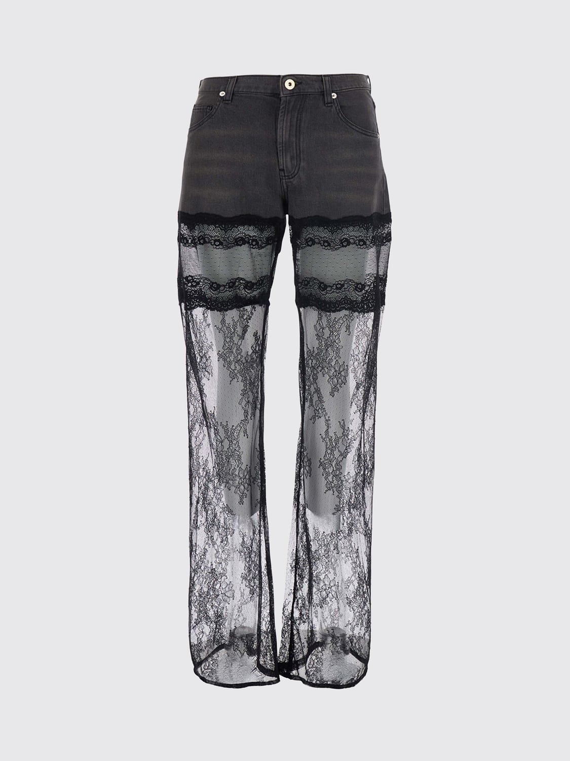 BLUMARINE JEANS: Jeans donna Blumarine, Nero - Img 2