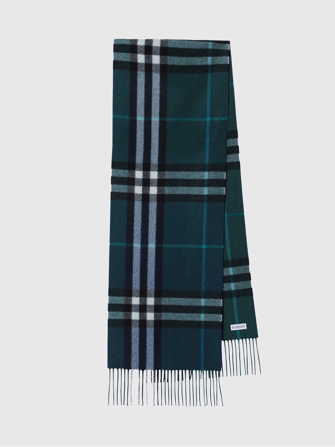 BURBERRY 스카프: 스카프 여성 Burberry, 블루 - Img 1