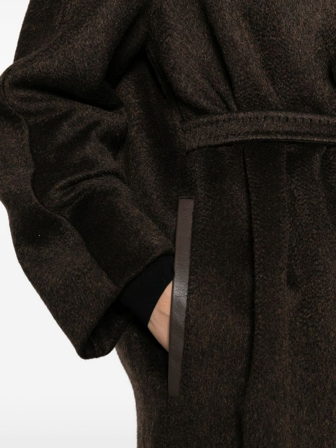 MAX MARA COAT: Coat woman Max Mara, Brown - Img 3