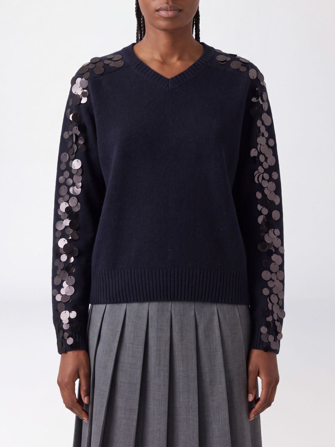 NUDE MAGLIA: Maglia donna Nude, Blue - Img 1