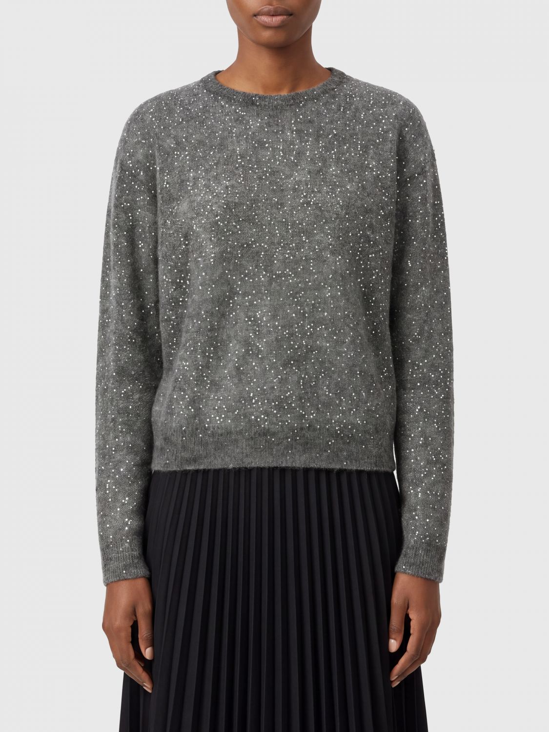 NUDE PULL: Pull femme Nude, Gris - Img 1