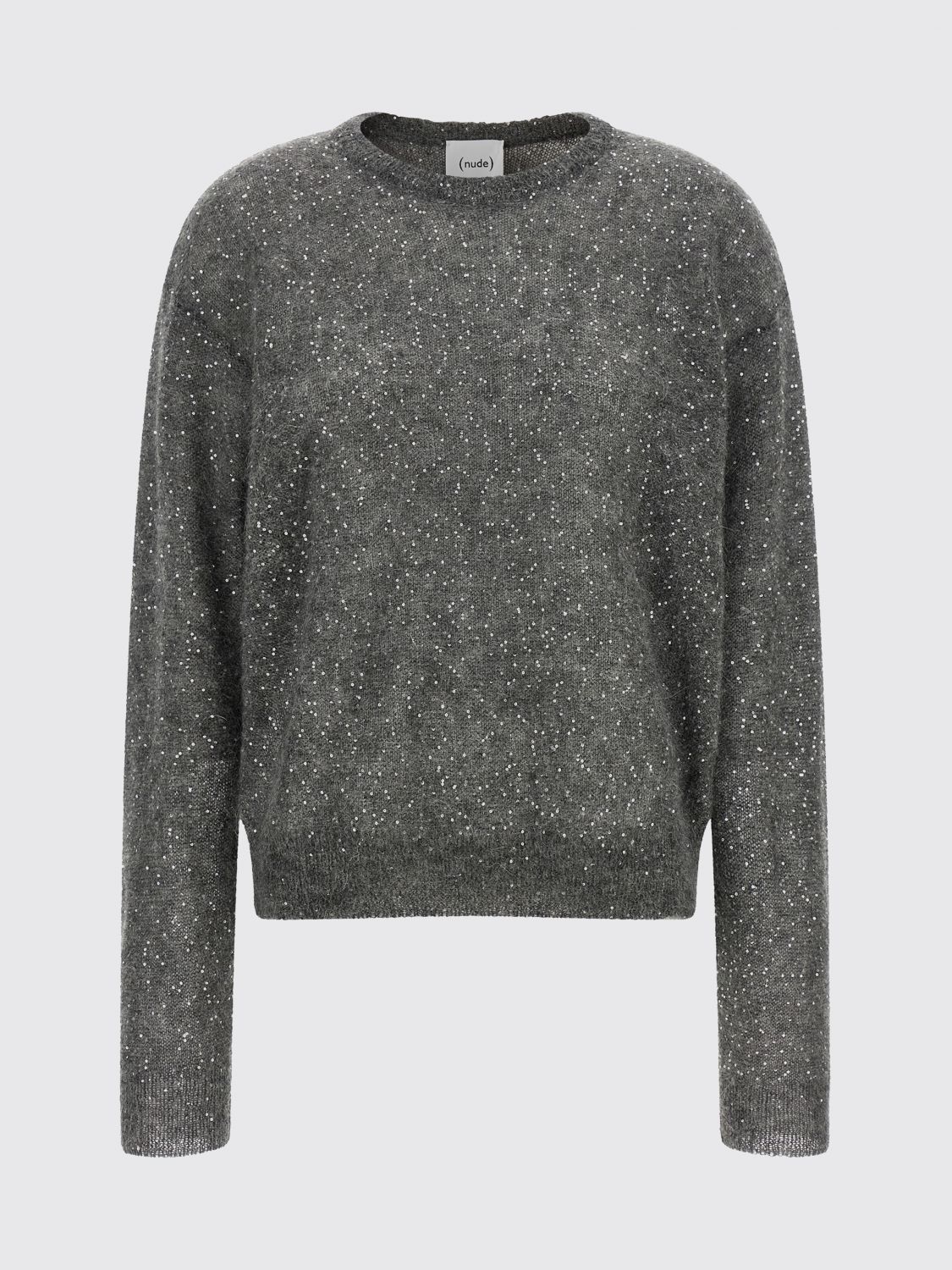 NUDE PULL: Pull femme Nude, Gris - Img 2