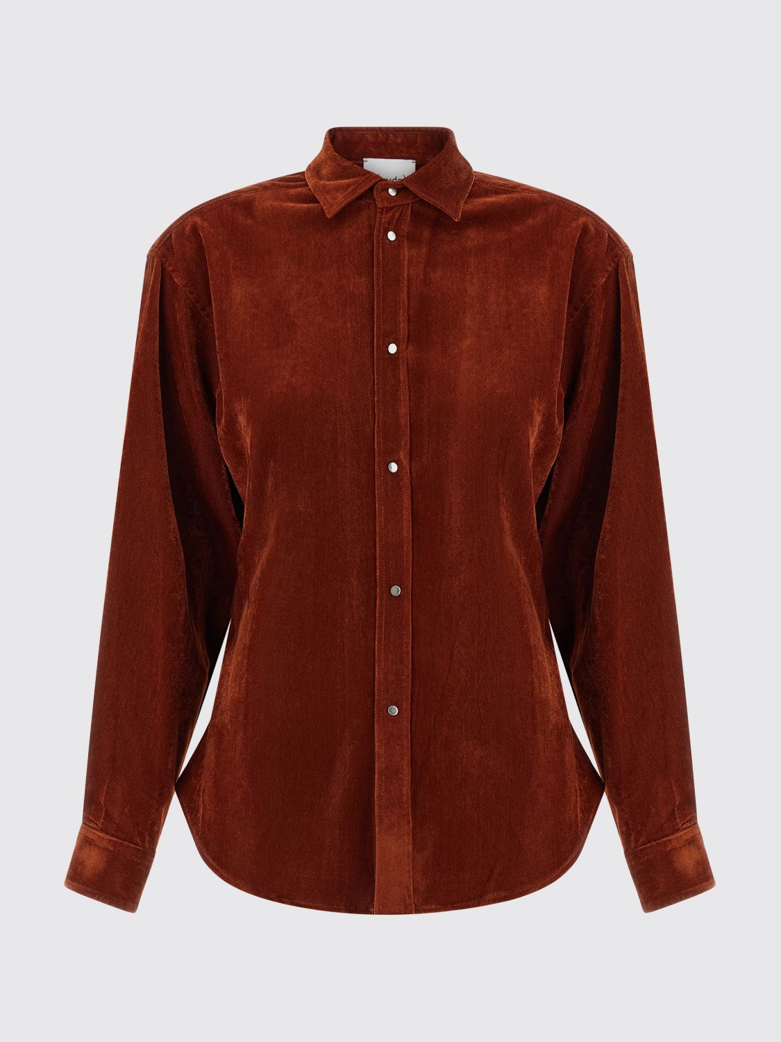 NUDE CAMICIA: Camicia donna Nude, Rosso - Img 2
