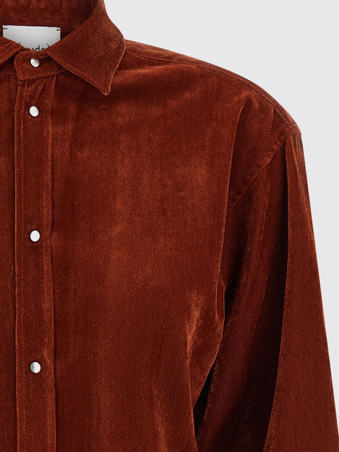 NUDE CAMICIA: Camicia donna Nude, Rosso - Img 4