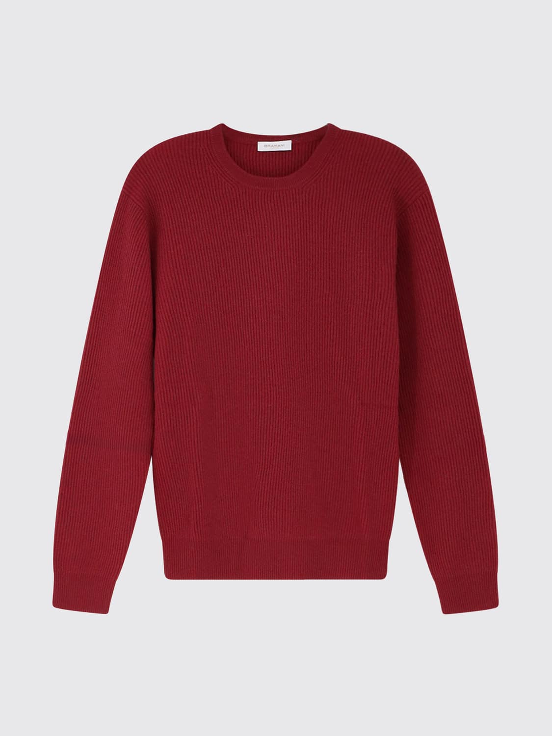 BRAMANI CASHMERE PULLOVER: Pullover herren Bramani Cashmere, Rot - Img 2