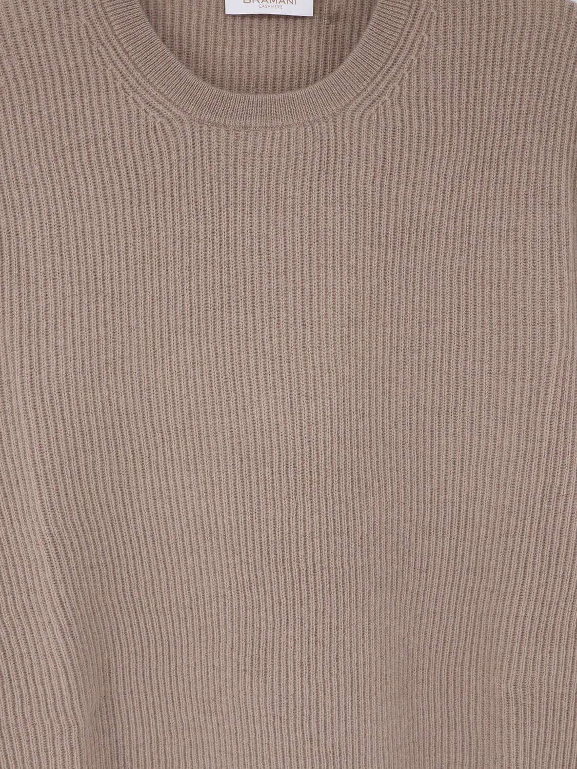 BRAMANI CASHMERE PULLOVER: Pullover herren Bramani Cashmere, Taubengrau - Img 4
