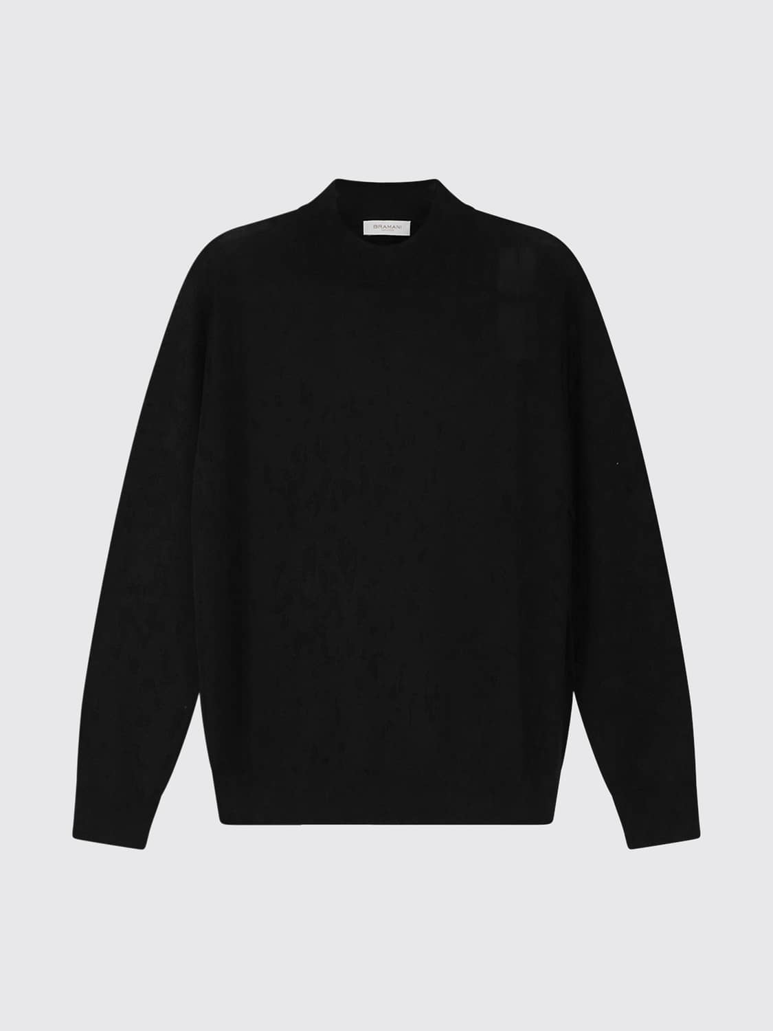 BRAMANI CASHMERE PULLOVER: Pullover herren Bramani Cashmere, Schwarz - Img 2