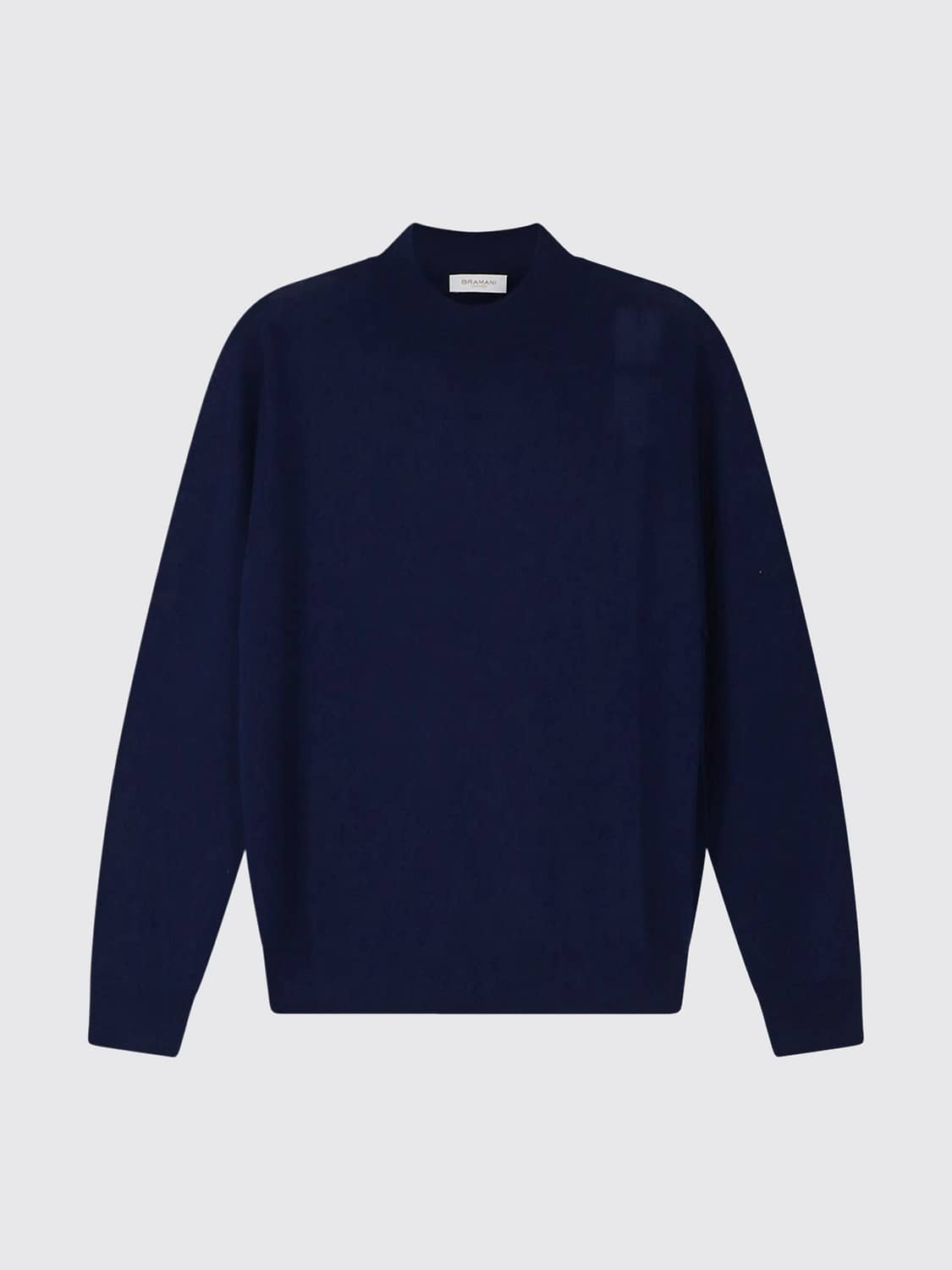 BRAMANI CASHMERE PULLOVER: Pullover herren Bramani Cashmere, Blau - Img 2