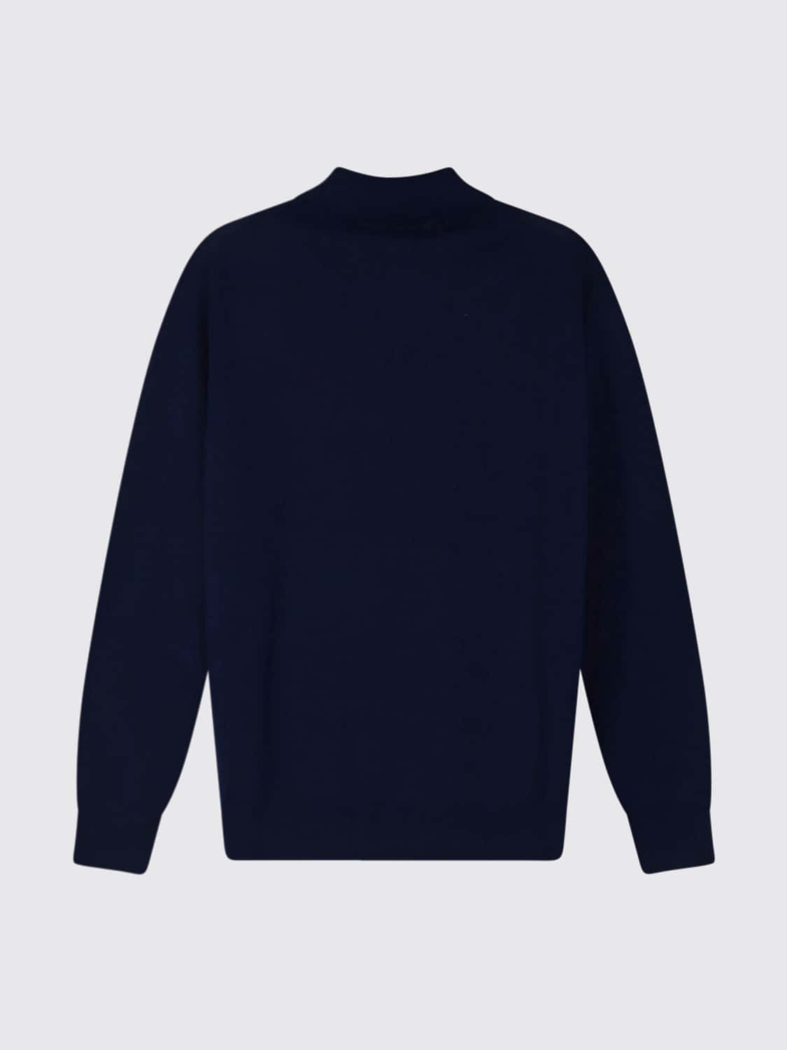 BRAMANI CASHMERE PULLOVER: Pullover herren Bramani Cashmere, Blau - Img 3