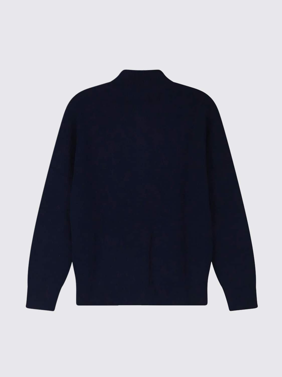 BRAMANI CASHMERE PULLOVER: Pullover herren Bramani Cashmere, Blau - Img 3