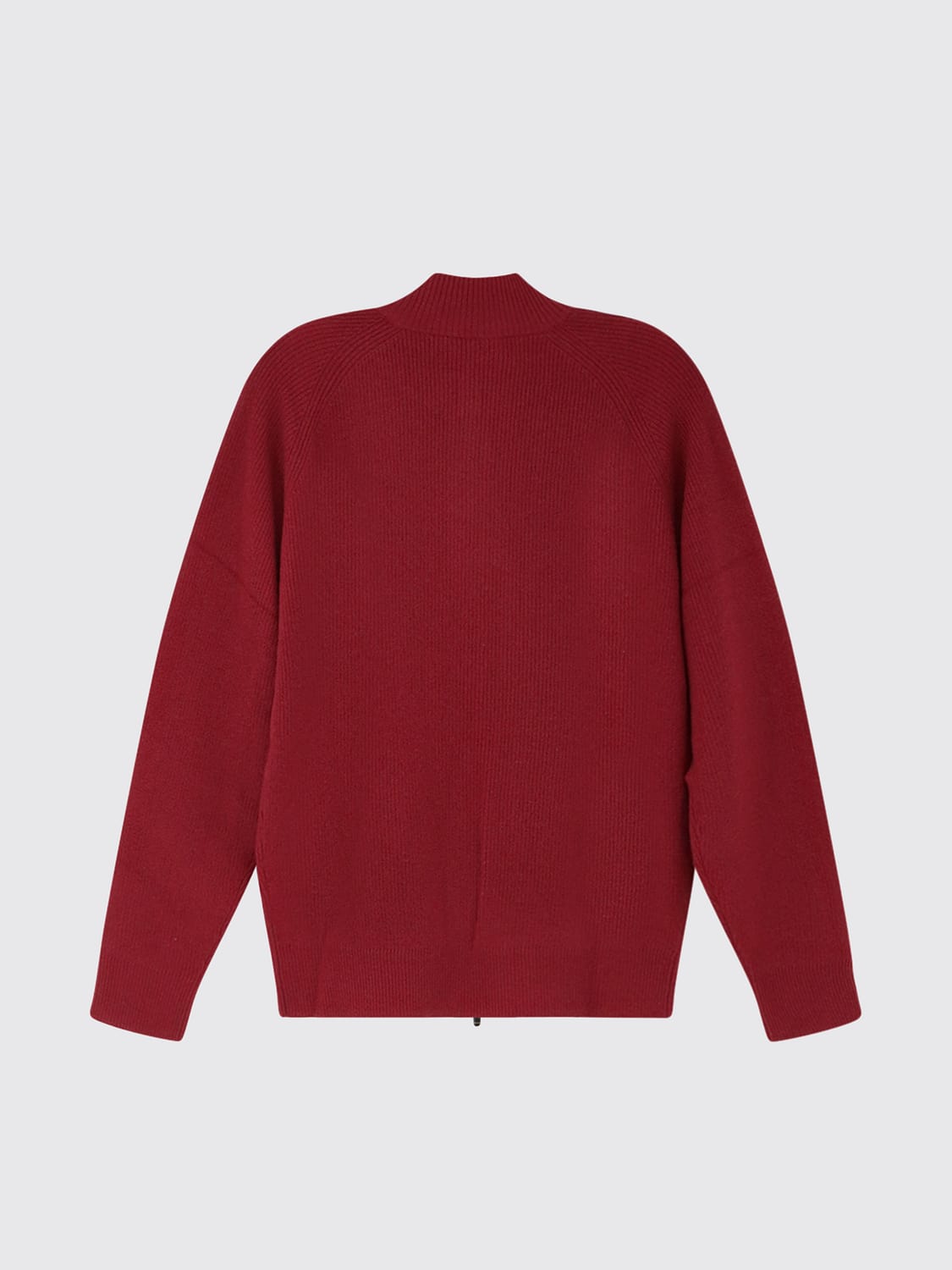 BRAMANI CASHMERE PULL: Pull homme Bramani Cashmere, Rouge - Img 3