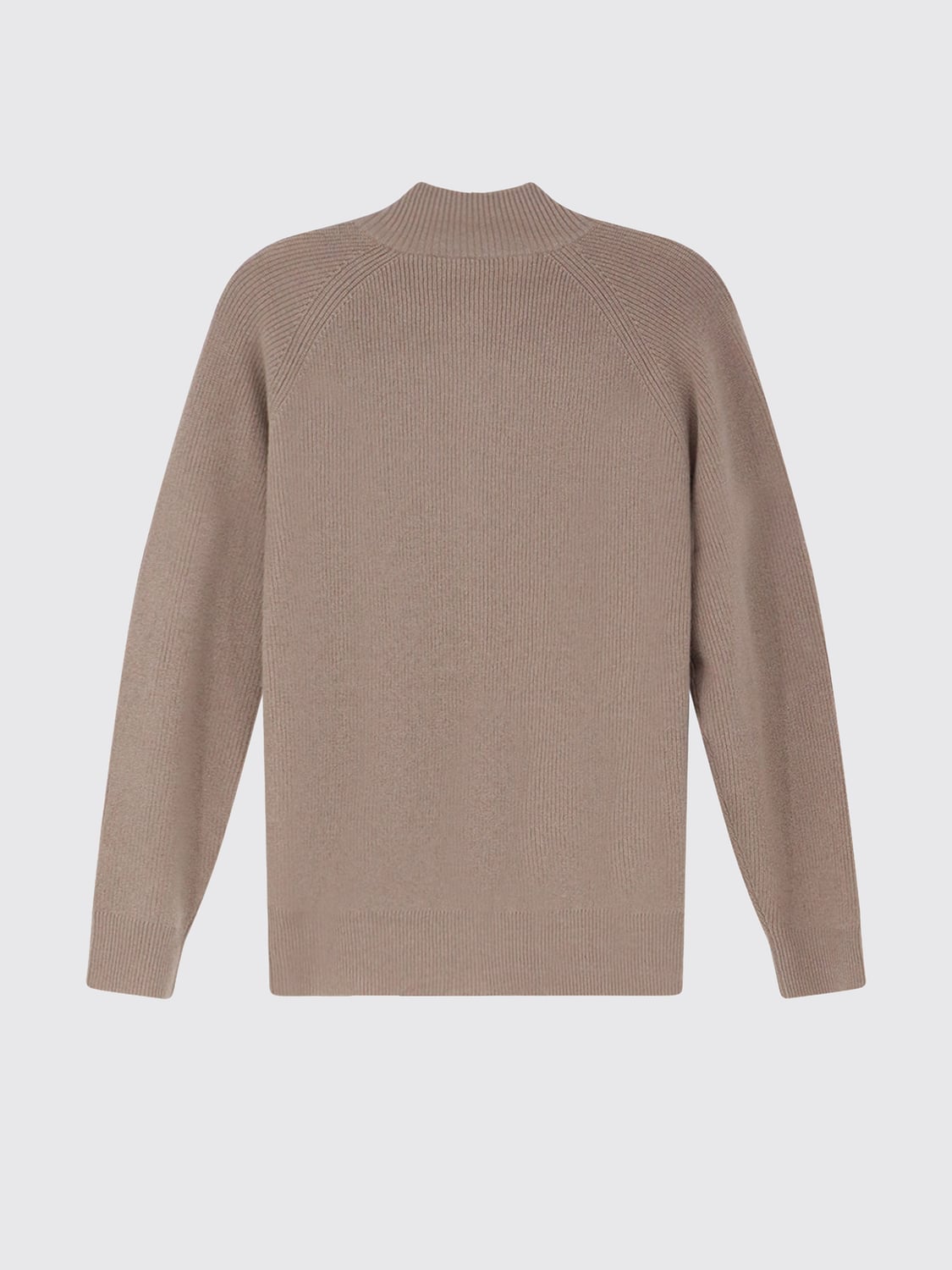 BRAMANI CASHMERE PULLOVER: Pullover herren Bramani Cashmere, Taubengrau - Img 3