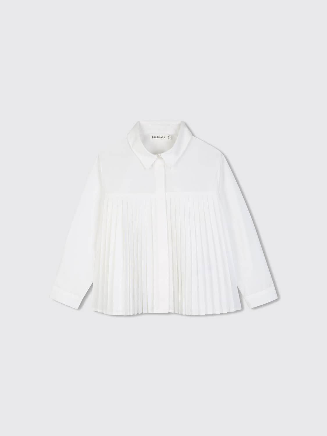 BILLIEBLUSH BLUSE: Bluse kinder Billieblush, Yellow Cream - Img 1