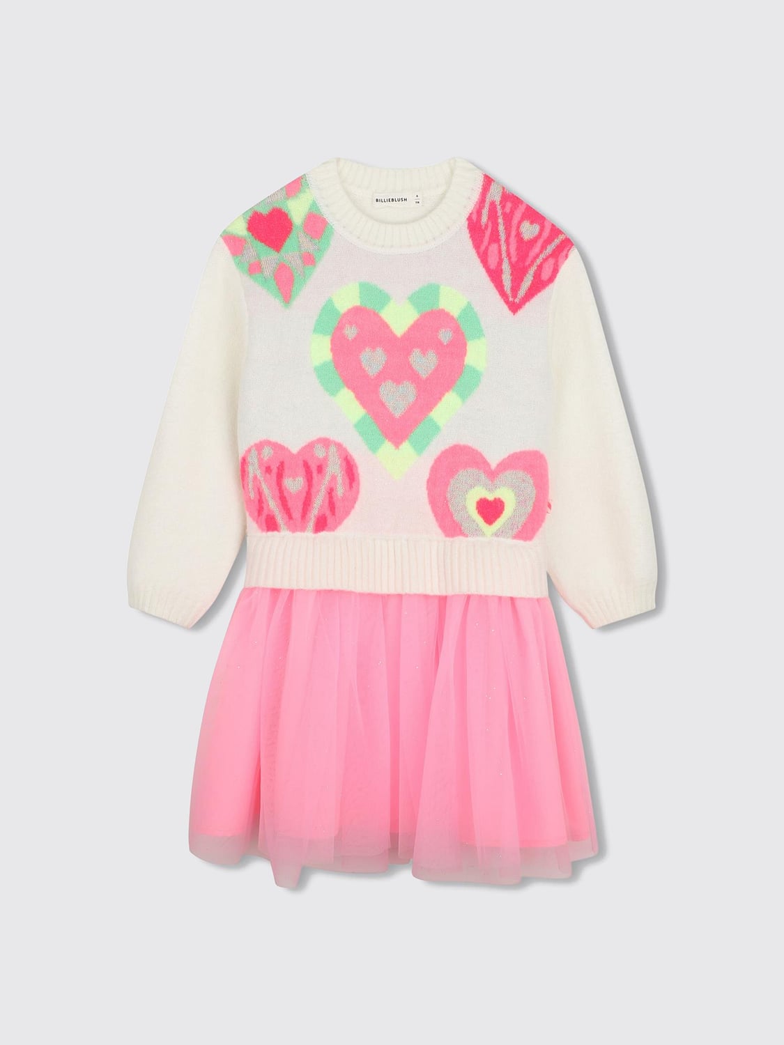 BILLIEBLUSH KLEID: Kleid kinder Billieblush, Pink - Img 1