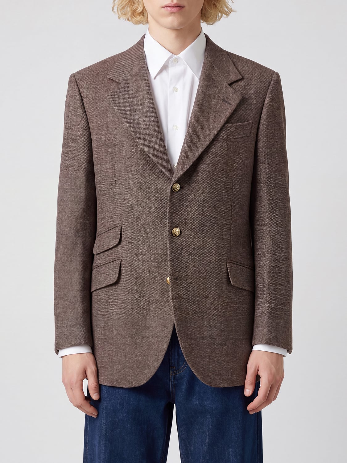 BRUNELLO CUCINELLI JACKET: Jacket men Brunello Cucinelli, Dark - Img 1