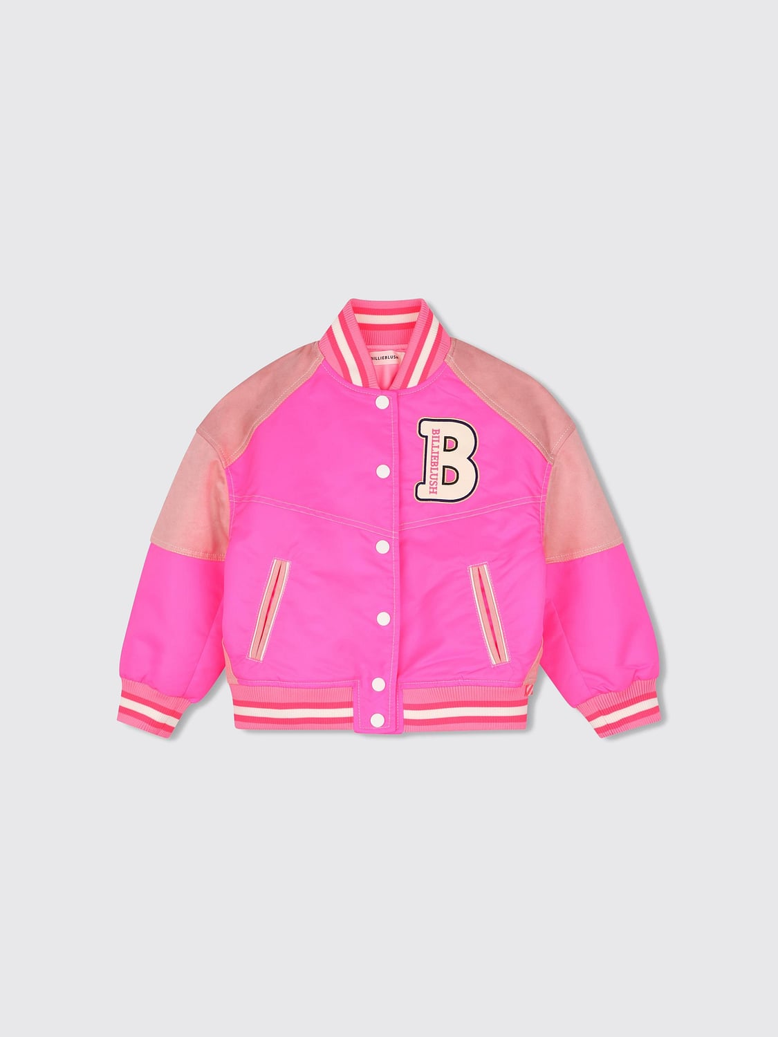 BILLIEBLUSH ABRIGO: Abrigo niños Billieblush, Rosa - Img 1