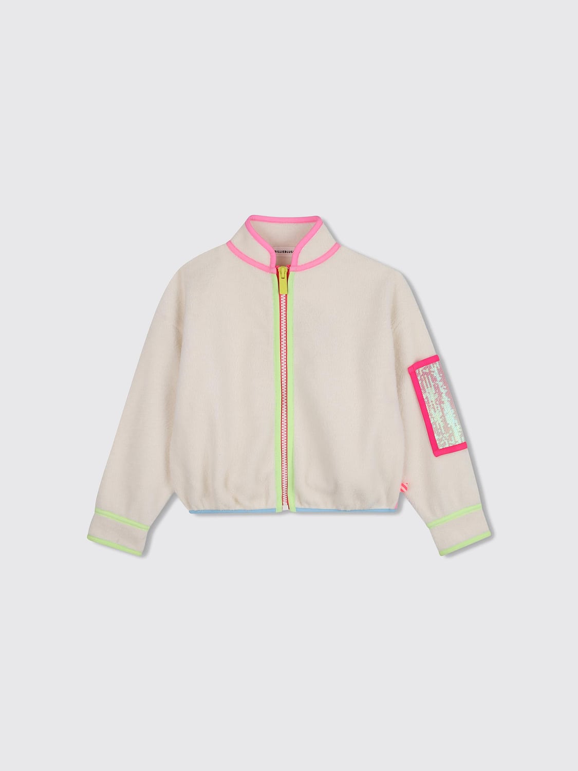 BILLIEBLUSH PULL: Pull enfant Billieblush, Beige - Img 1