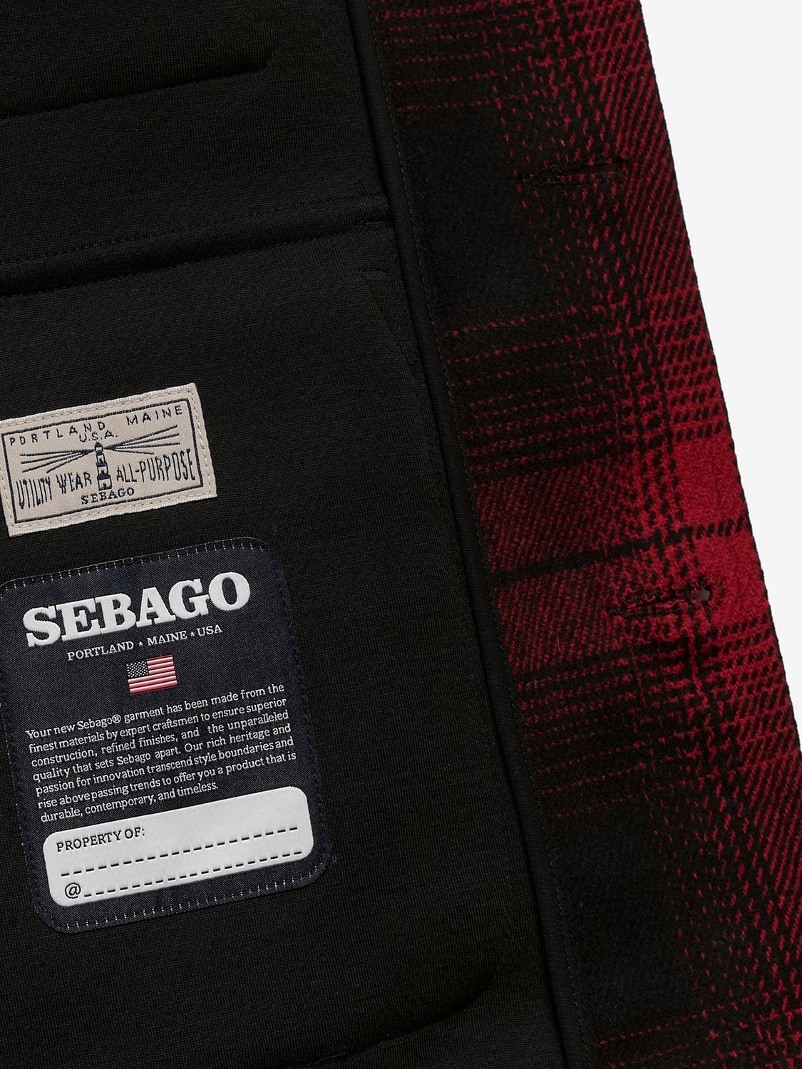 SEBAGO HEMD: Hemd herren Sebago, Rot - Img 4
